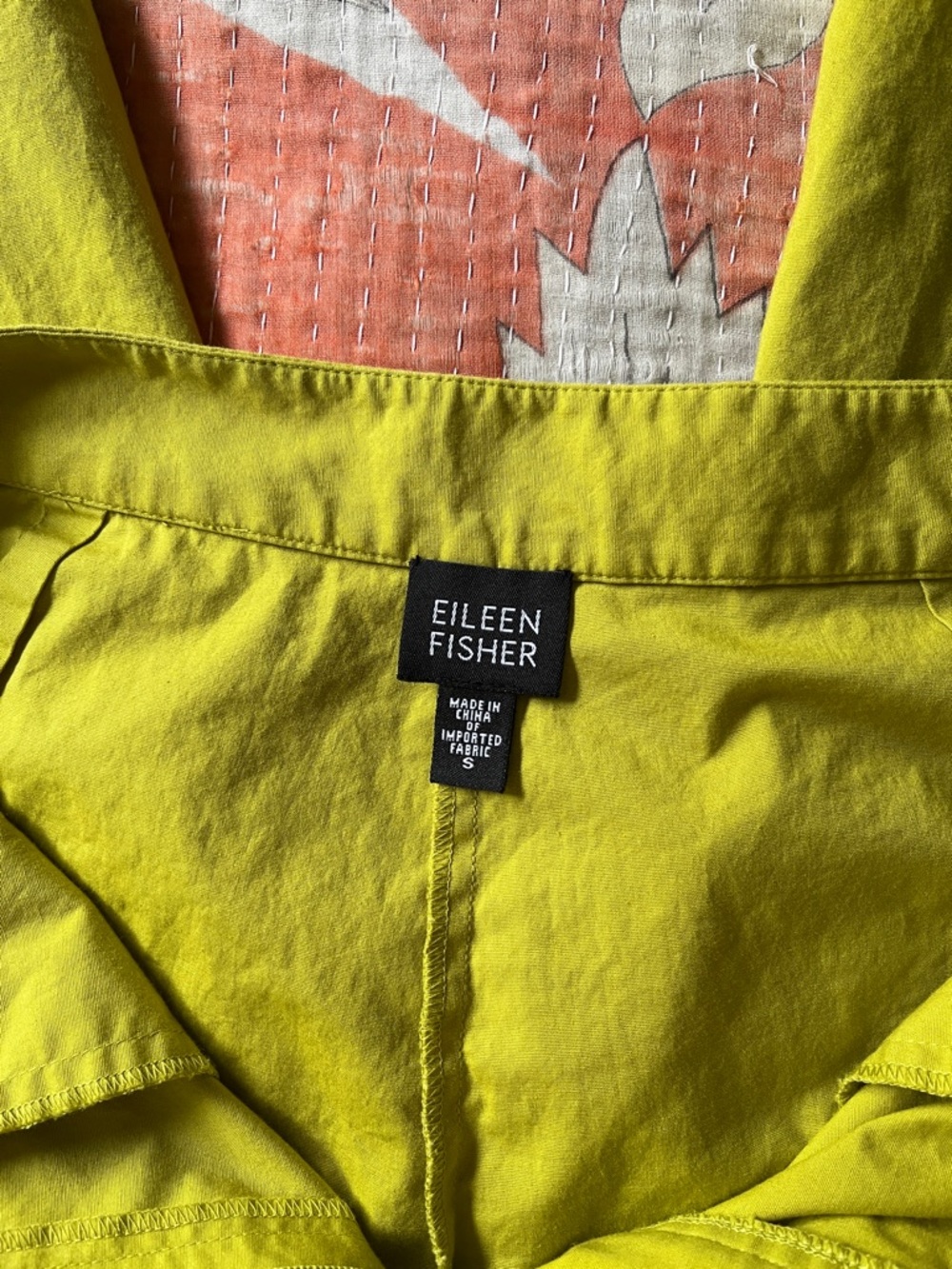 Eileen Fisher Cotton Pants small - Picture 4 of 4